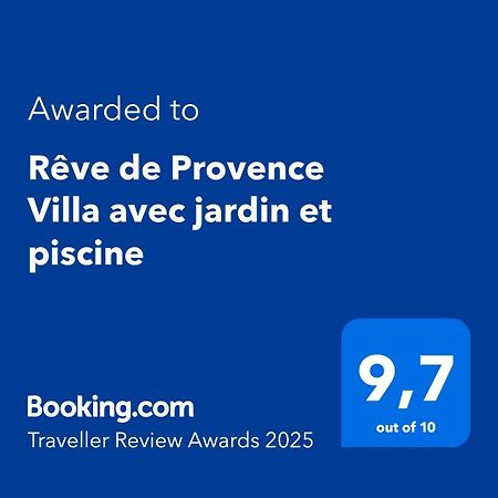 Reve De Provence Villa Avec Jardin Et Piscine Форкалкер Екстериор снимка